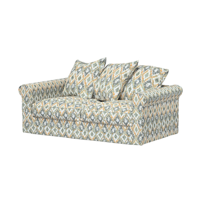 Grönlid betræk 2-personers uden armlæn 141 x 98 x 104 cm fra kollektionen Cosy Home, Stof: 145-38