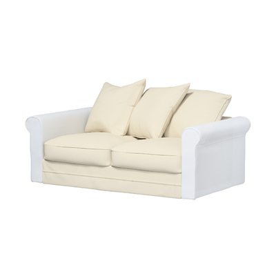 Grönlid betræk 2-personers uden armlæn 141 x 98 x 104 cm fra kollektionen Living, Stof: 162-42