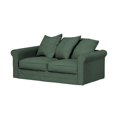 Grönlid betræk 2-personers uden armlæn 141 x 98 x 104 cm fra kollektionen City, Stof: 704-81