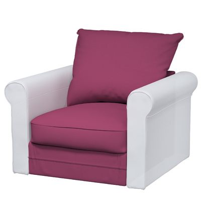 Grönlid betræk lænestol uden armlæn 107 x 98 x 104 cm fra kollektionen Cotton Panama, Stof: 702-32