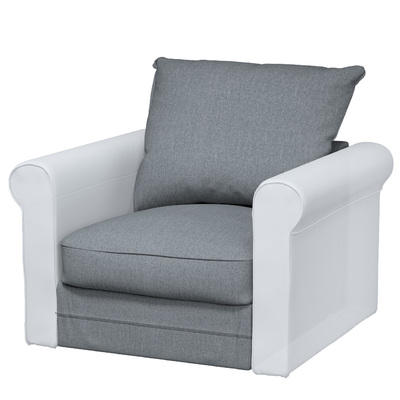 Grönlid betræk lænestol uden armlæn 107 x 98 x 104 cm fra kollektionen City, Stof: 704-86