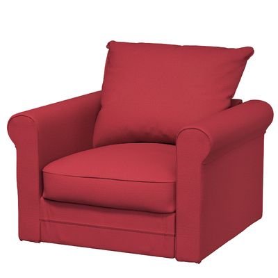 Grönlid betræk lænestol uden armlæn 107 x 98 x 104 cm fra kollektionen Living, Stof: 162-50