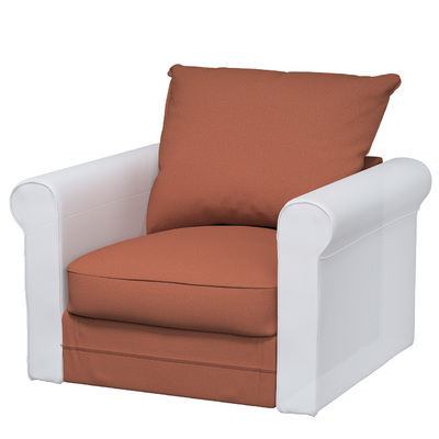 Grönlid betræk lænestol uden armlæn 107 x 98 x 104 cm fra kollektionen Living, Stof: 162-48