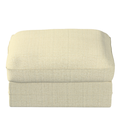 Grönlid betræk puf 98 x 73 x 49 cm fra kollektionen Living, Stof: 161-68