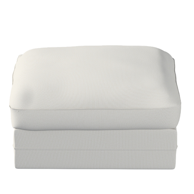 Grönlid betræk puf 98 x 73 x 49 cm fra kollektionen Living 2, Stof: 162-00