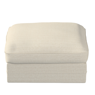 Grönlid betræk puf 98 x 73 x 49 cm fra kollektionen Living 2, Stof: 162-08