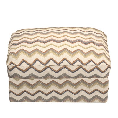 Grönlid betræk puf 98 x 73 x 49 cm fra kollektionen Cosy Home, Stof: 145-39
