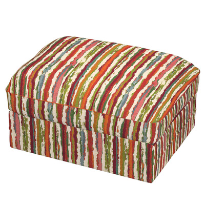Grönlid betræk puf 98 x 73 x 49 cm fra kollektionen Cosy Home, Stof: 145-40