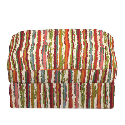 Grönlid betræk puf 98 x 73 x 49 cm fra kollektionen Cosy Home, Stof: 145-40