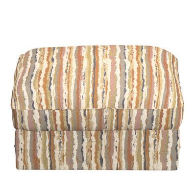 Grönlid betræk puf 98 x 73 x 49 cm fra kollektionen Cosy Home, Stof: 145-41