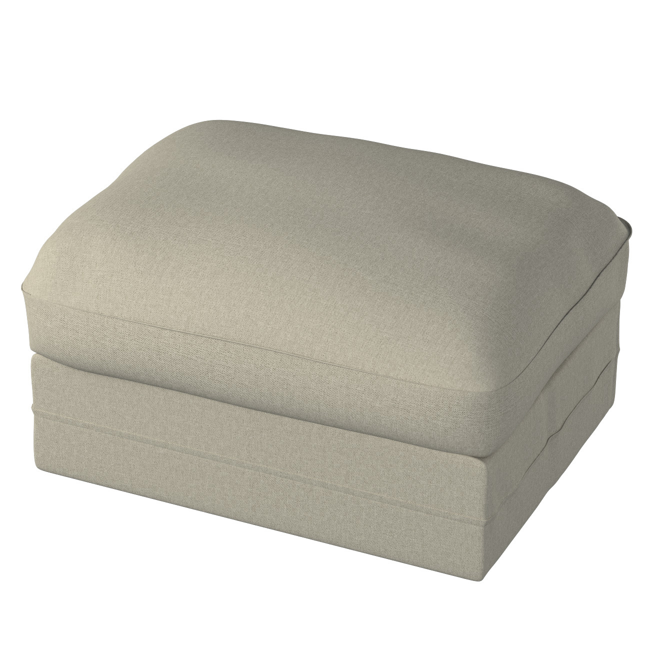 Dekoria Bezug für Grönlid Hocker, Kollektion Living Basic, grau