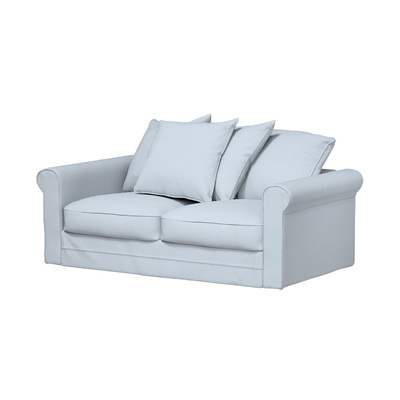 Grönlid betræk 2-personers sovesofa uden armlæn 141 x 98 x 104 cm fra kollektionen Amsterdam, Stof: 704-46
