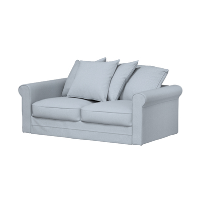 Grönlid betræk 2-personers sovesofa uden armlæn 141 x 98 x 104 cm fra kollektionen Amsterdam, Stof: 704-55