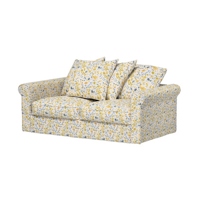 Housse Grönlid pour section pliante 2 places 140 x 60 x 104 cm dans la collection Cosy Home, Tissu: 145-13