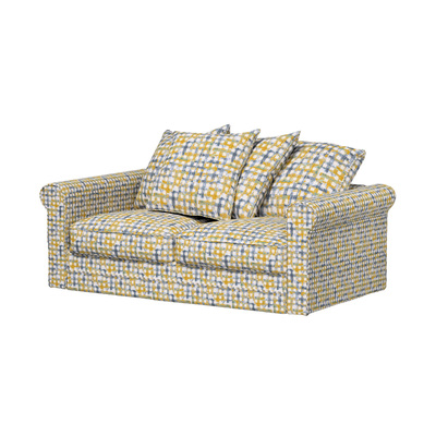 Grönlid betræk 2-personers sovesofa uden armlæn 141 x 98 x 104 cm fra kollektionen Cosy Home, Stof: 145-16