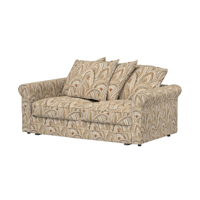 Grönlid betræk 2-personers sovesofa uden armlæn 141 x 98 x 104 cm fra kollektionen Cosy Home, Stof: 145-34
