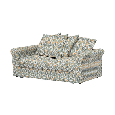 Grönlid betræk 2-personers sovesofa uden armlæn 141 x 98 x 104 cm fra kollektionen Cosy Home, Stof: 145-38