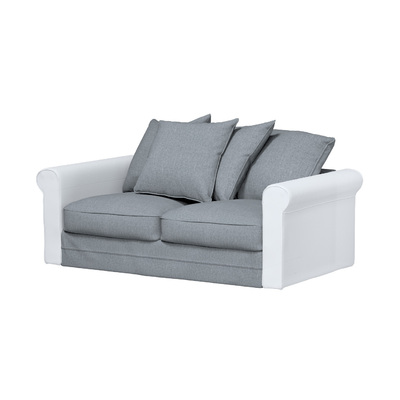 Grönlid betræk 2-personers sovesofa uden armlæn 141 x 98 x 104 cm fra kollektionen City, Stof: 704-86