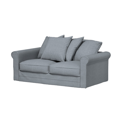 Grönlid betræk 2-personers sovesofa uden armlæn 141 x 98 x 104 cm fra kollektionen City, Stof: 704-86
