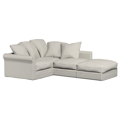 Grönlid betræk hjørnesektion 93 x 93 x 104 cm fra kollektionen Living 2, Stof: 162-00