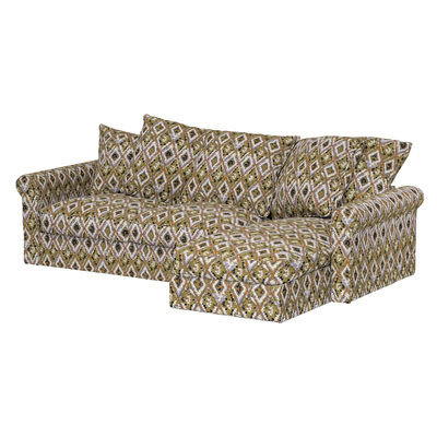 Grönlid betræk chaiselong uden armlæn 81 x 164 x 104 cm fra kollektionen Cosy Home, Stof: 145-37