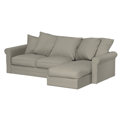 Grönlid betræk chaiselong uden armlæn 81 x 164 x 104 cm fra kollektionen Living, Stof: 162-51