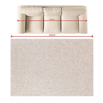 Kilimas Solaro beige/grey 160x230 cm 160x230 cm
