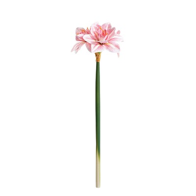 Kwiat sztuczny Amarylis 62 cm pink 15x62 cm