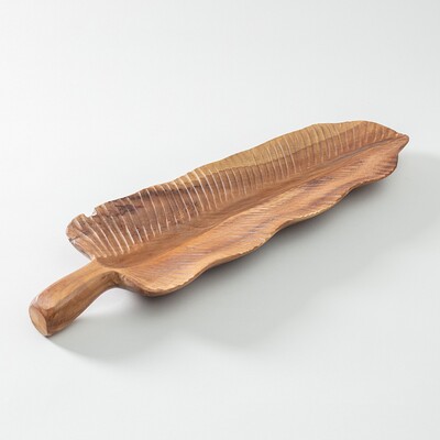 Patera Wood Leaf 60x18 cm