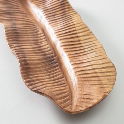 Patera Wood Leaf 60x18 cm 60x18x5 cm