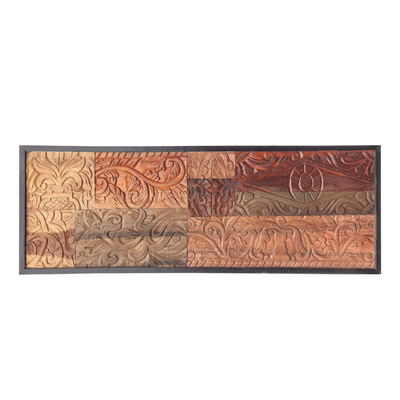 Wanddekoration Carvato 125x44x4 cm 125x44x4 cm