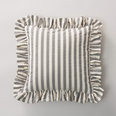 Kissenhülle Charlotte 45x45 cm mit Rüsche