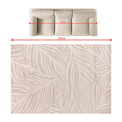 Dywan Velora beige 200x290 cm 200x290 cm