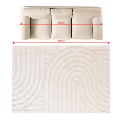 Teppich Belaro cream 160x230 cm 160x230 cm