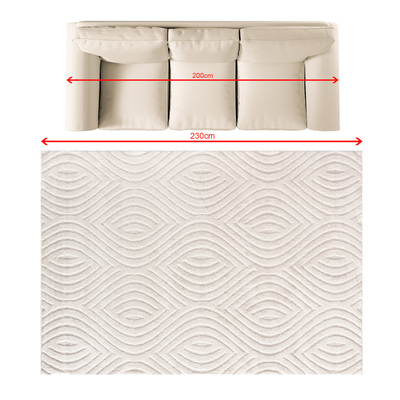 Dywan Serenno cream 160x230 cm 160x230 cm