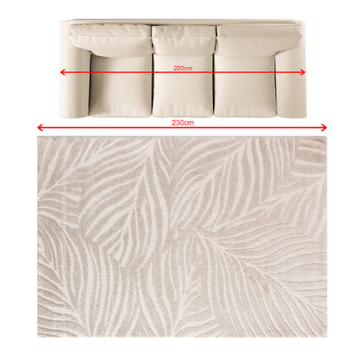 Dywan Velora beige 160x230 cm 160x230 cm