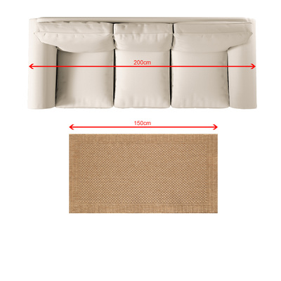 Dywan Corton camel 80x150 cm 80x150 cm
