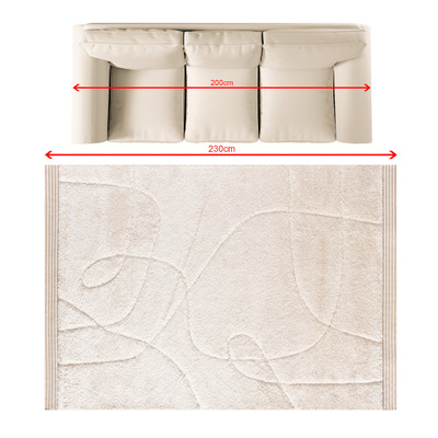 Dywan Ardano cream 160x230 cm 160x230 cm