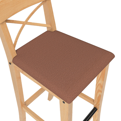Cover for Ingolf bar chair with upholstered seat