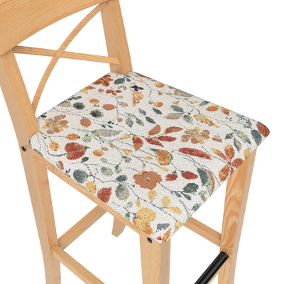 Cover for Ingolf bar chair with upholstered seat
