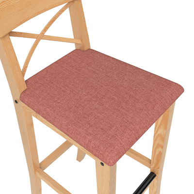 Cover for Ingolf bar chair with upholstered seat