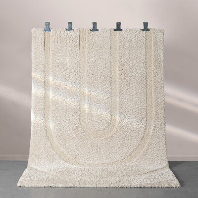 Rug Oslo cream 160x230 cm 160x230 cm