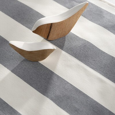 Table runner with valance 40x160 cm 40x160 in collection Quadro, fabric: 143-91