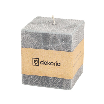 Świeca zapachowa palmowa kostka Your Coziness 7,5x7,5x8,5 cm