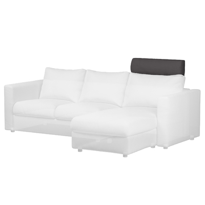 Bezug für Vimle Nackenkissen 70 x 13 x 20 cm von der Kollektion Cotton Panama, Stoff: 702-08