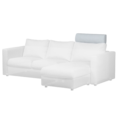 Pokrowiec na zagłówek Vimle 70 x 13 x 20 cm w kolekcji Amsterdam, tkanina: 704-46
