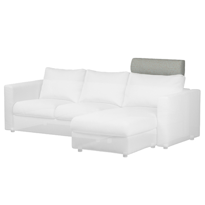 Vimle betræk nakkestøtte 70 x 13 x 20 cm fra kollektionen Madrid, Stof: 162-32