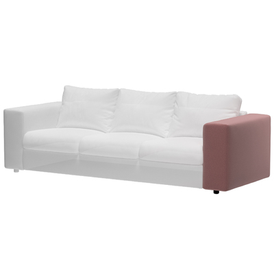 Vimle betræk bred armlæn 22 x 93 x 48 cm fra kollektionen Ingrid, Stof: 705-38