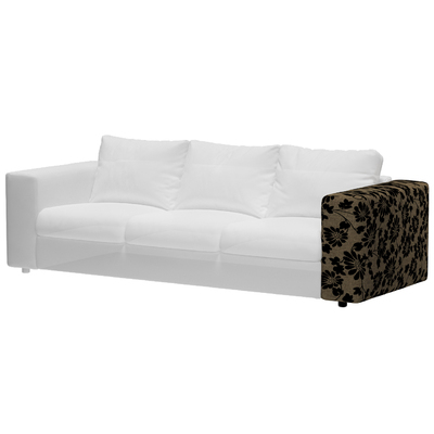 Vimle betræk bred armlæn 22 x 93 x 48 cm fra kollektionen Living 2, Stof: 162-11