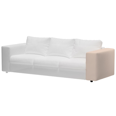 Cover for wide armrest Vimle